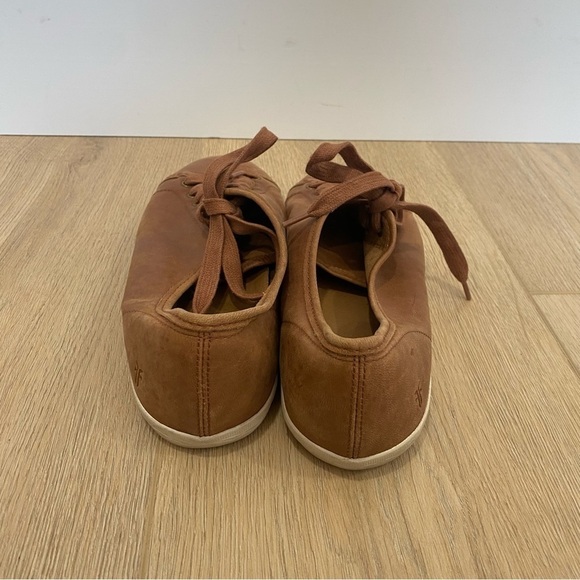 Frye Men’s Brown Leather Sneakers - Picture 4 of 6